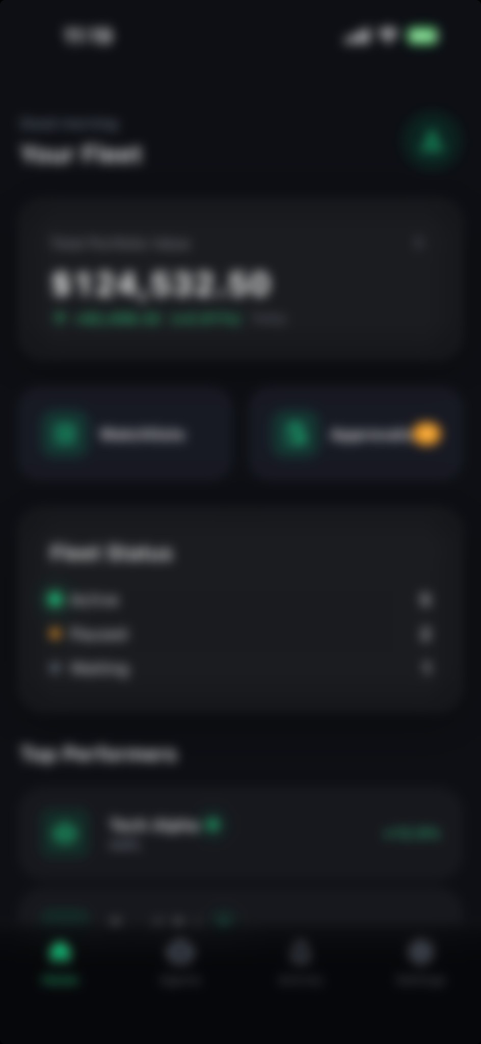 LittleByLittle App Preview - Dark Mode